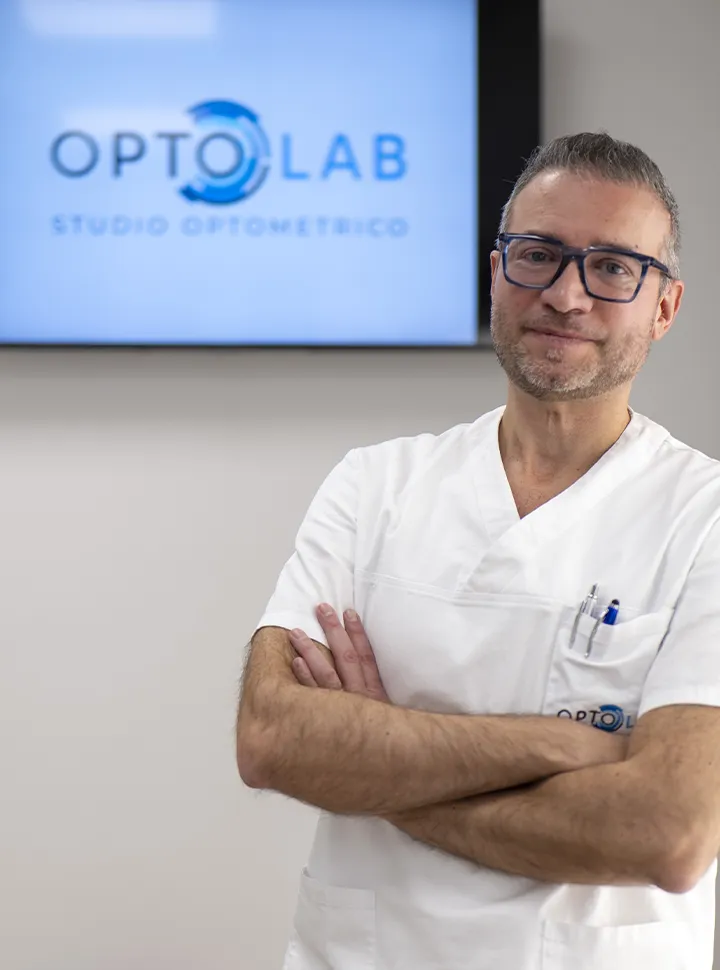 Matteo Bompani-Gasparini collabora con Opto Lab studio optometrico